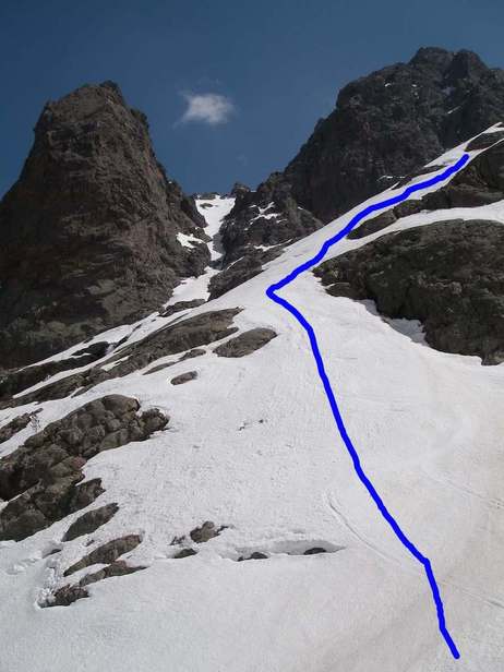 Col du vallon - Crucetta Col du vallon - Crucetta