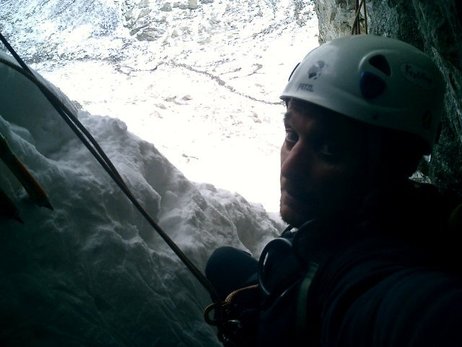 Lombarducciu couloir de droite 03/02/08 Lombarducciu couloir de droite 03/02/08