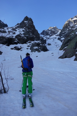 Punta Minuta par bocca rossa et ski à la pampanosa Punta Minuta par bocca rossa et ski à la pampanosa