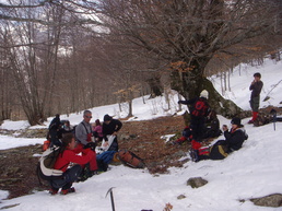 Initiation cramponnage vers Punta di l'Oriente