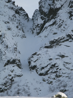 Punta Ricivalle - Couloir Nord MonteNiellu Punta Ricivalle - Couloir Nord MonteNiellu