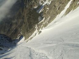 Castagno couloir ouest Castagno couloir ouest