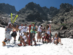 SKI D'ETE AU TRIMBULACCIU SKI D'ETE AU TRIMBULACCIU