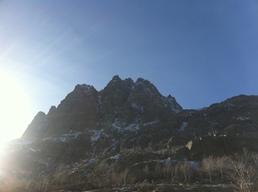 Couloir de gauche du Lombarducciu Couloir de gauche du Lombarducciu