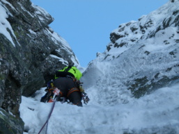 Couloir de droite du Lombarducciu Couloir de droite du Lombarducciu