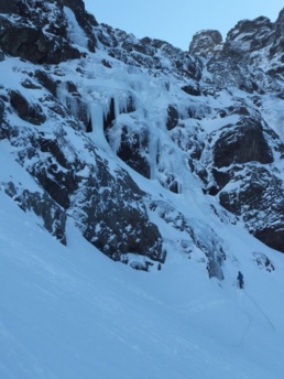 Glace dans le trimbulacciu Glace dans le trimbulacciu