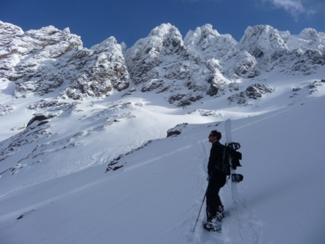 Asco - Couloir des italiens et col perdu Asco - Couloir des italiens et col perdu