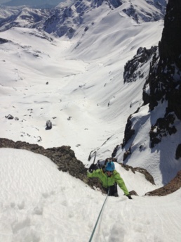 Sommet du Tafunatu par la voie des paras Sommet du Tafunatu par la voie des paras