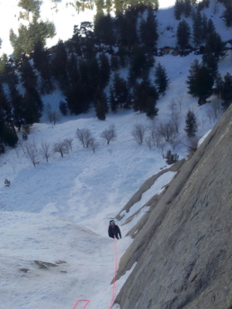 Couloir des Caquous aux Grotelles Couloir des Caquous aux Grotelles