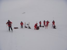 Neige fraîche à la station de Ghisoni Neige fraîche à la station de Ghisoni