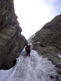 Couloir de droite du Lombarducciu