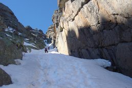couloir de la Licciola couloir de la Licciola