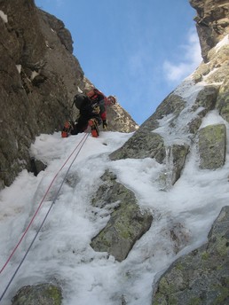 Lombarduccio, couloir gauche Lombarduccio, couloir gauche