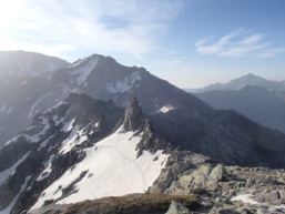 Les crêtes entre la brèche de Capitellu et bossa soglia Les crêtes entre la brèche de Capitellu et bossa soglia