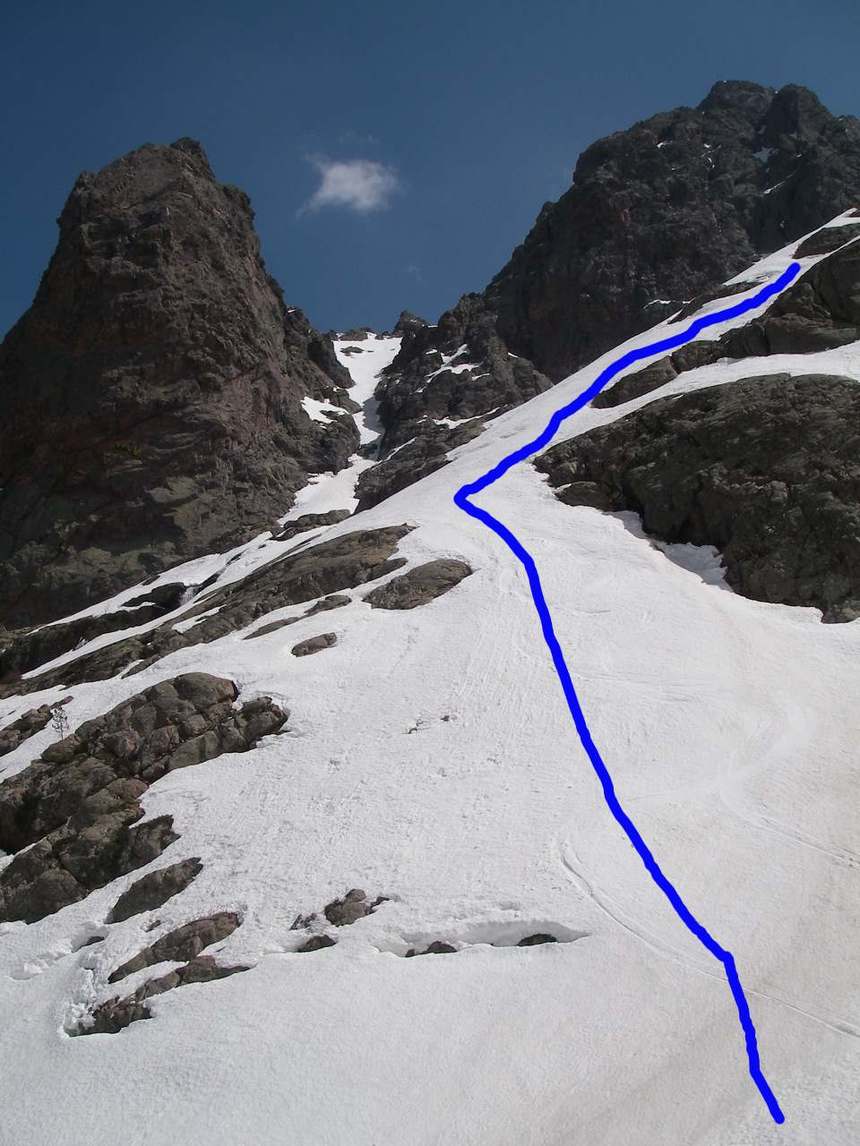 Col du vallon - Crucetta Col du vallon - Crucetta