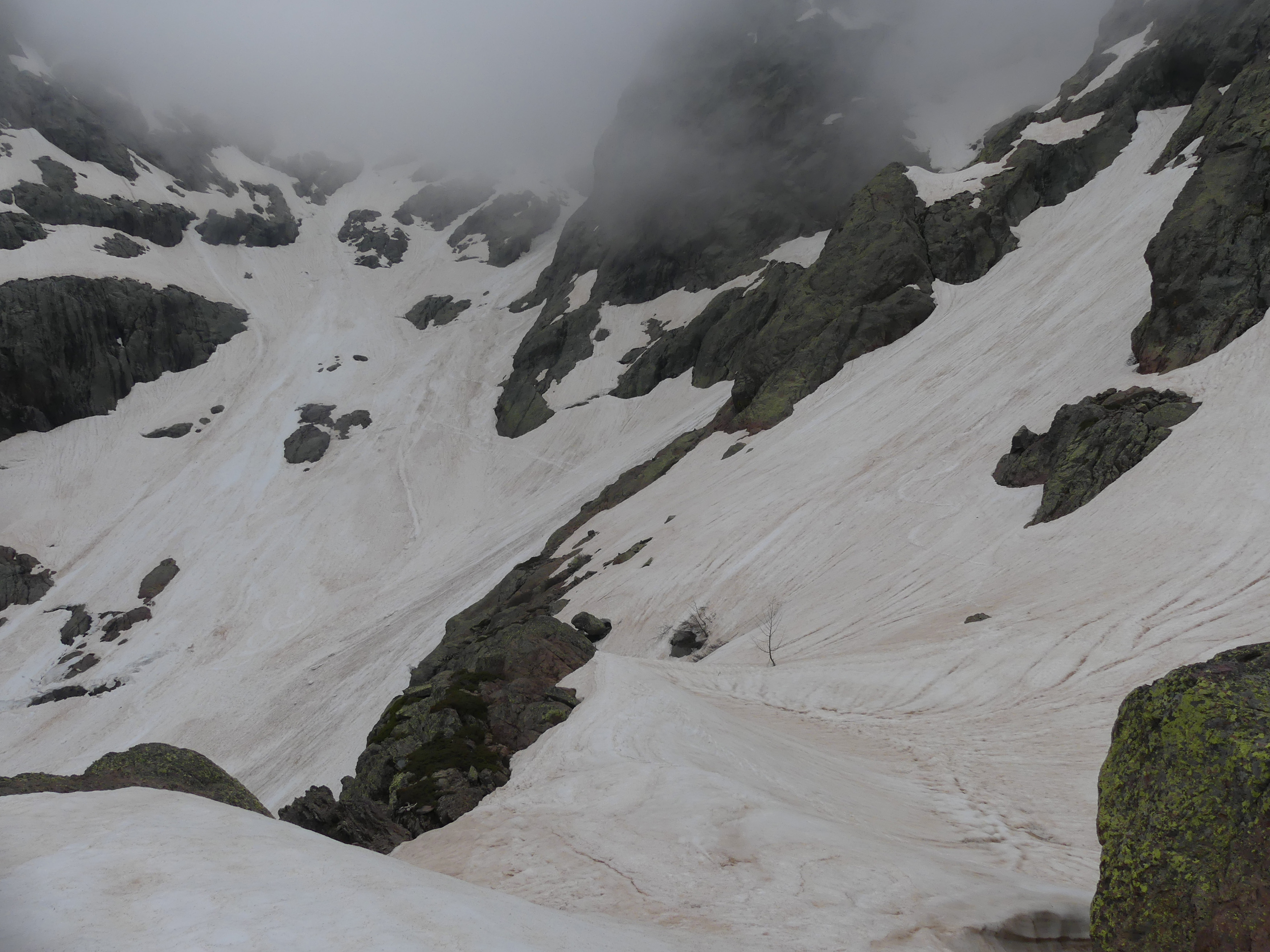 Le grand glacier du Trinbulacciu Le grand glacier du Trinbulacciu