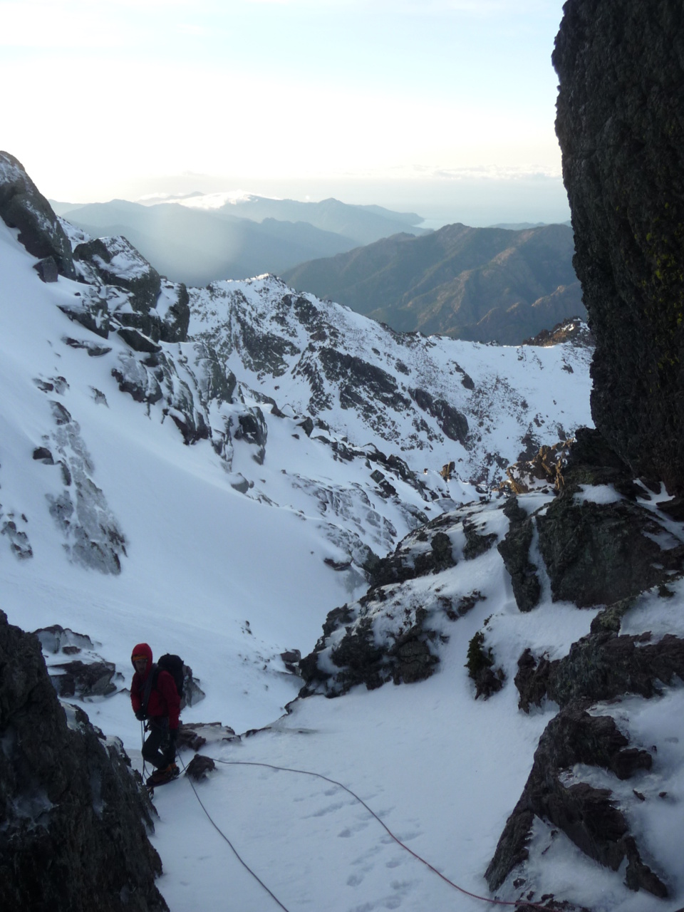 Versant Stanciacone; et au loin la mer! Versant Stanciacone; et au loin la mer!