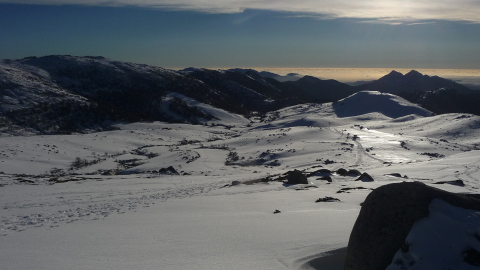 Vue sur la station depuis le haut des pylônes Vue sur la station depuis le haut des pylônes