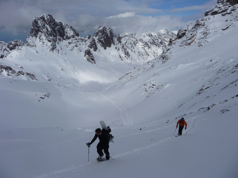 Asco - Couloir des italiens et col perdu Asco - Couloir des italiens et col perdu
