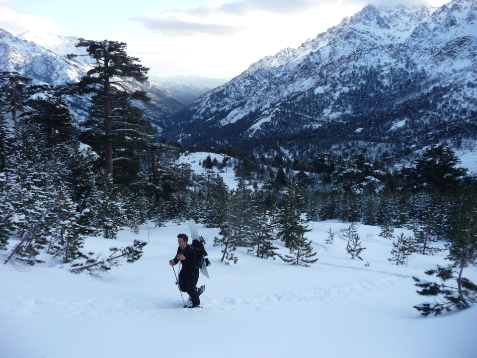 Asco - Couloir des italiens et col perdu Asco - Couloir des italiens et col perdu
