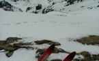 Ski de pente raide à la brèche Félix